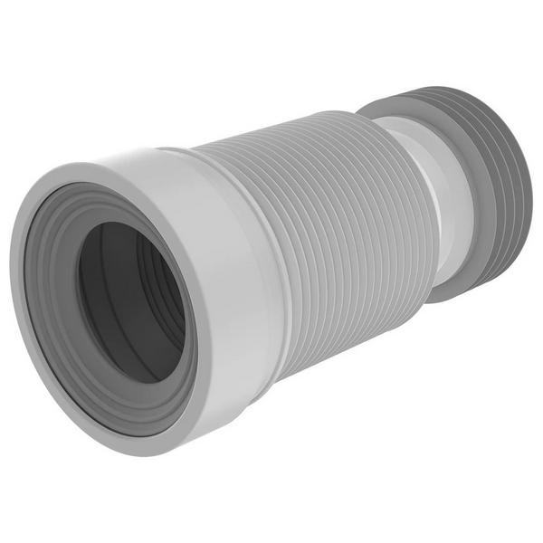 Слив для унитаза Aquant 250-500мм в термоусад. пленке (T828-22-MR) (аналог АНИ K828)