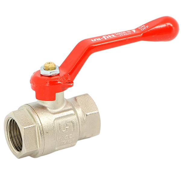 Кран Uni-Fitt ВВ 1/2" полнопроходной, ручка ETALON