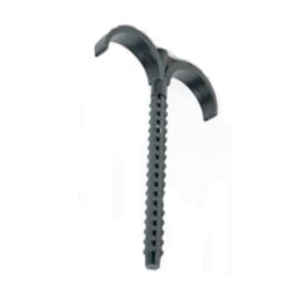 Крюк REHAU двойной с дюбелем для 2-х труб