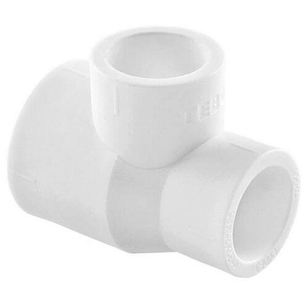 Тройник переходной полипропиленовый PPRC 40х32х40 TEBO, белый (уп. 10 шт)