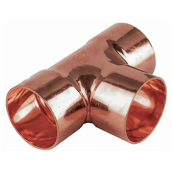 Тройник медный 1/2" 12,7 мм (упак. 5 шт.)