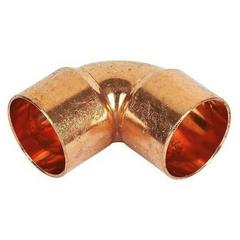 Изображение товара Угол медный 90 гр 1 5/8" 41,27 мм (упак. 1 шт.)