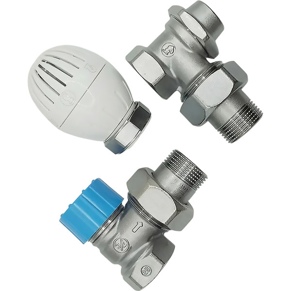 Комплект термостатический Giacomini с увеличенным проходом 3/4" угловой, R470FX054