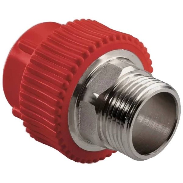 Муфта комбинир. ПП AntiFire D32-3/4"НР Red 051056