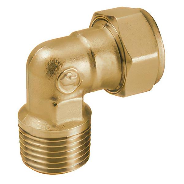 Соединение Giacomini угловое НР 1/2"M x 15, 316Y001