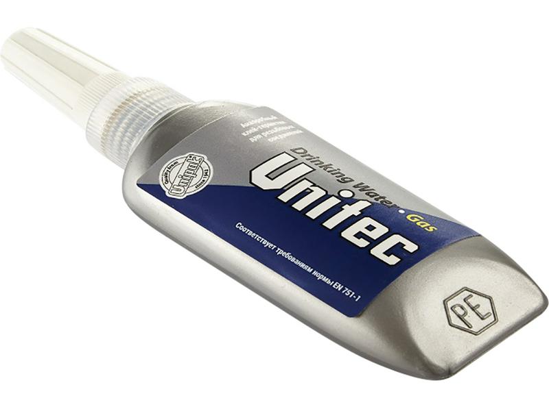 Герметик клеевой анаэробный UNIPAK Unitec (50 мл) Water