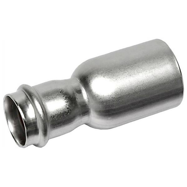 Переход-пресс для нержавеющих труб Sanha NiroPress 316L ВПр-НПр, 54a×18