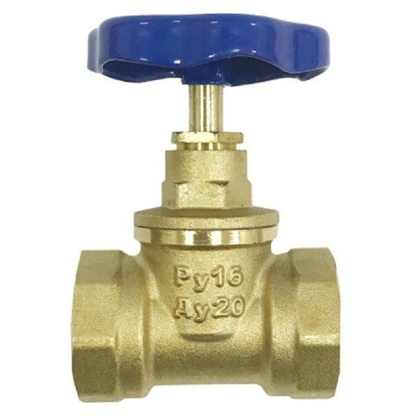 Вентиль запорный латунный 15б3р, Ду-15 Ру-16