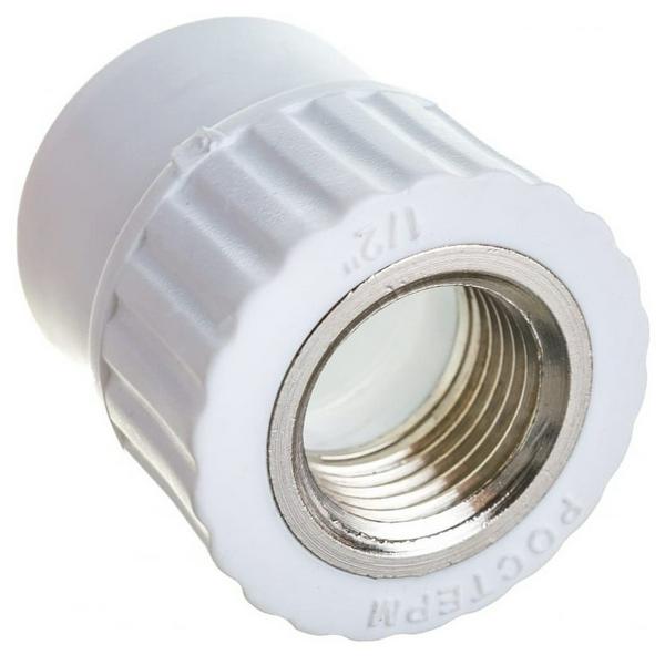 Муфта РОСТерм PPR комбинированная D25х1/2 ВР