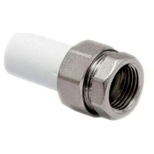 Муфта РОСТерм PPR комбинированная с раз. раструбом D20х3/4 ВР