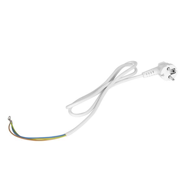 Шнур ПВС-ВП 2х0,75+1х0,75 (RAL 9016 белый, евровилка 1,4м)