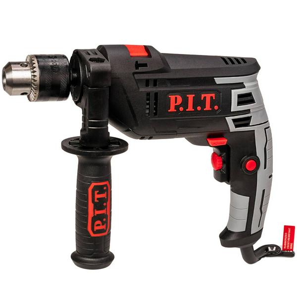 Дрель P.I.T. ударная PSB13-C2 (780Вт. 13мм, 0-3000об, ключевой патрон) (5)