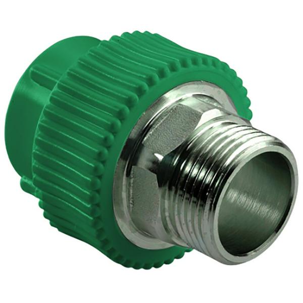 Муфта комбинир. ПП AntiFire под ключ D50-1 1/2"НР Green 034015