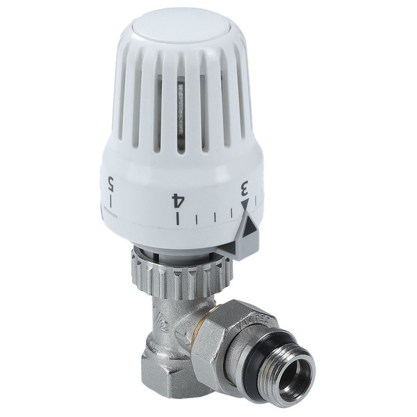 Клапан термостатический с головкой угловой 1/2" (Valtec VT.47)