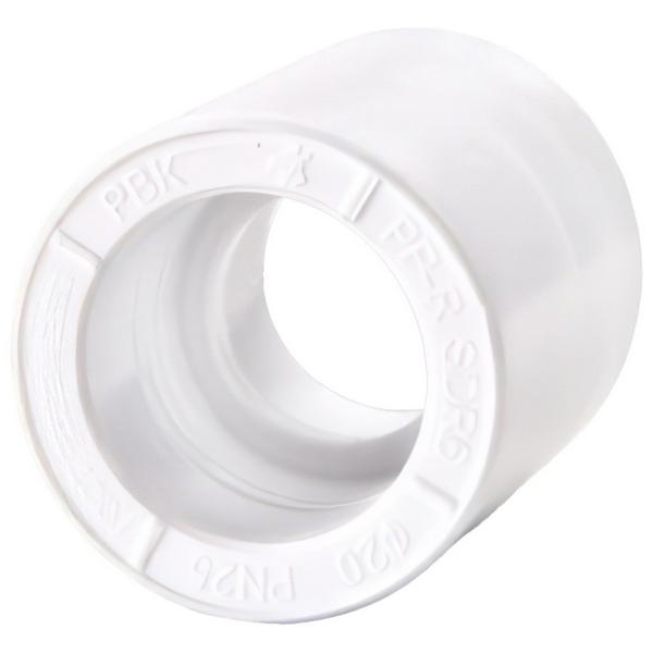 Муфта полипропиленовая PPRC 40 РВК, белая