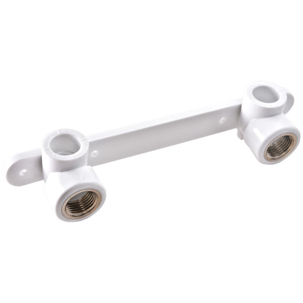 Настенный комплект для смесителя ВР 20*1/2" РВК, внутренняя резьба, белый