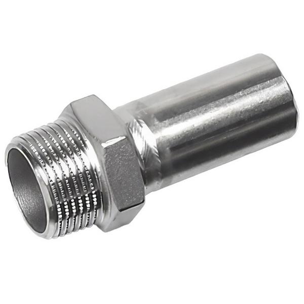 Вставка-пресс для нержавеющих труб Sanha переходная NiroPress 316L НПр-НР, 18ax1/2