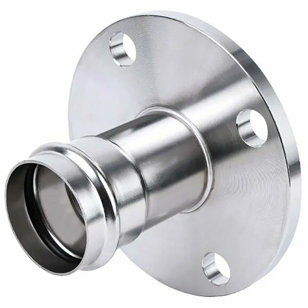 Фланец-пресс для стальных труб Sanha NiroPress 316L Ру 10/16, Ду 25/28