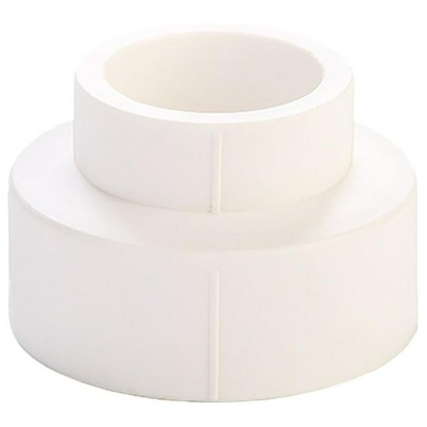 Муфта переходная полипропиленовая PPRC 90х50 Lammin, белая (уп. 5 шт)
