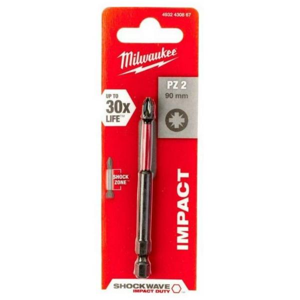 Насадка Milwaukee SHOCKWAVE PZ2 90мм (1) 4932430867