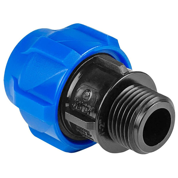Муфта ПНД компрессионная НР 20*1/2" наружная резьба (VALFEX)