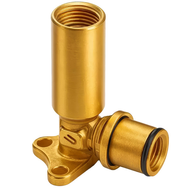 Водорозетка пресс для металлопластиковых труб Usystems MLC Plus под планку XXL 20-Rp1/2"ВР L-82мм