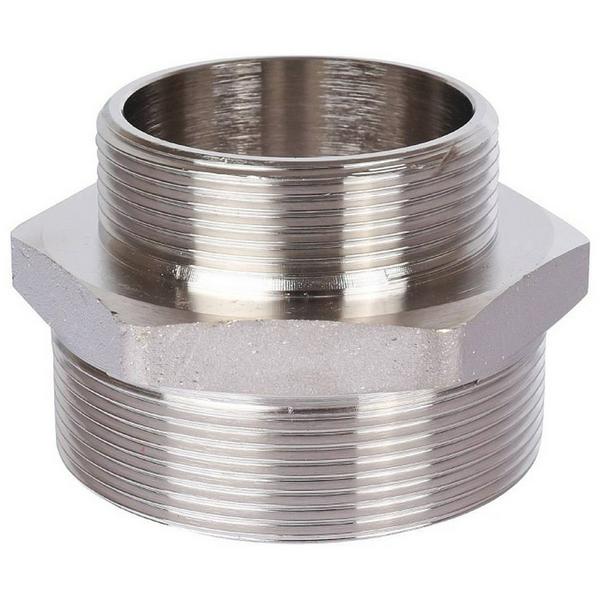 Ниппель STOUT НН переходной никелированный 2"1/2X2 SFT-0004-002122