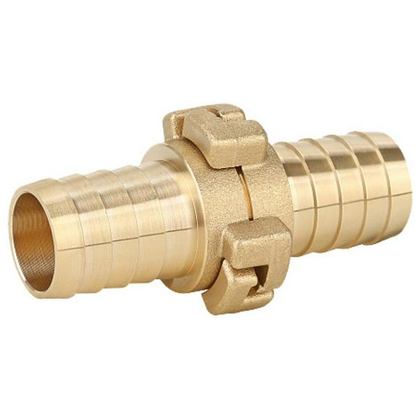 Соединитель Gappo разъёмный для шланга латунный 25