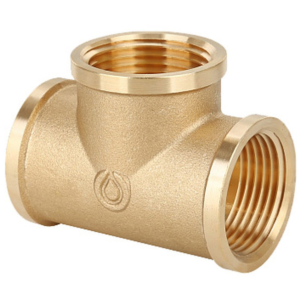 Тройник Gappo ВР-ВР-ВР латунный 1 1/4"x3/4"x1 1/4"