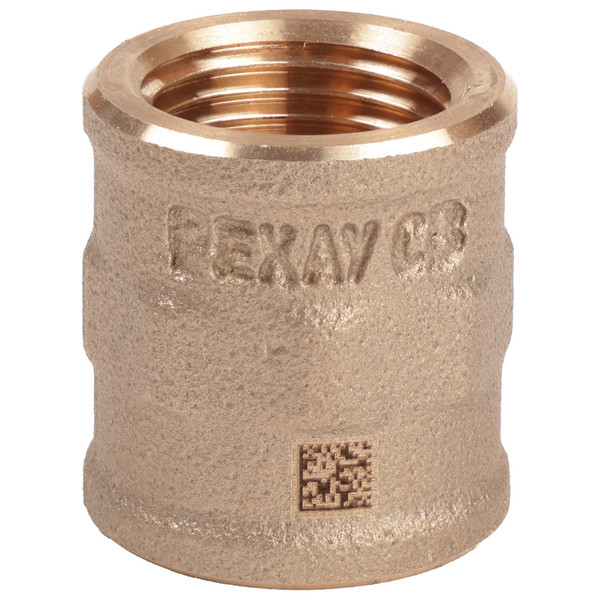 Муфта бронзовая РЕХАУ AURLINE Rp1/2", RX+