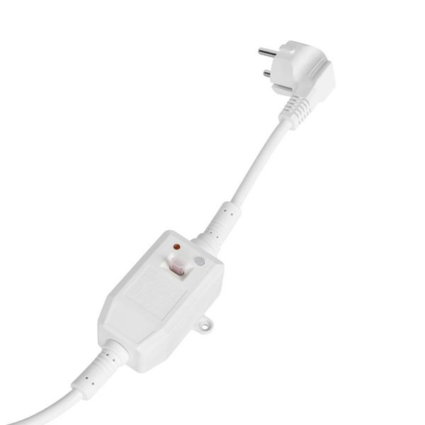 Шнур питания с евро-вилкой ELCB и с УЗО, 16А