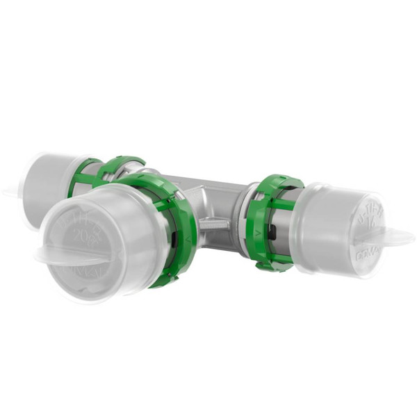 Тройник редукционный Comap 20 х 16 х 16 пресс латунь