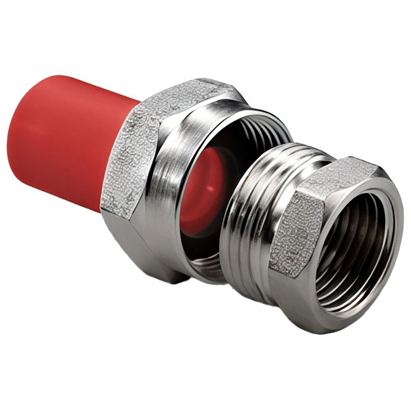 Муфта комбинир. раз. ПП AntiFire D40-1 1/2"ВР Red 051225