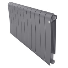 Изображение товара Радиатор биметаллический Royal Thermo Infinity 500 Silver Satin - 12 секц.