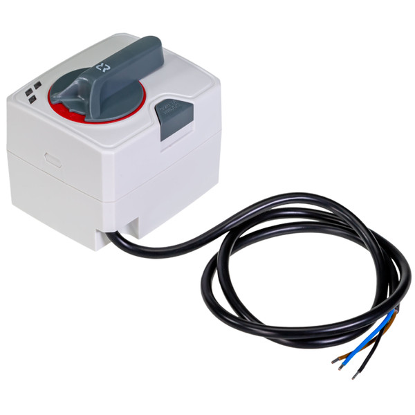 Клапан регулирующий поворотный РИДАН HRB-3R PN10 DN32 KVS16 Tmax 110C Rp1-1/4 CW617N 3х-ходовой