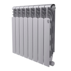 Изображение товара Радиатор биметаллический Royal Thermo Revolution B 500 Серебристый – 8 секц.