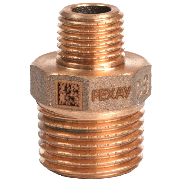 Ниппель бронзовый РЕХАУ AURLINE редукционный R1/2" x R1/4", RX+