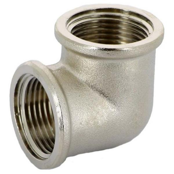 Угол Uni-Fitt ВВ 1/2", никелированный