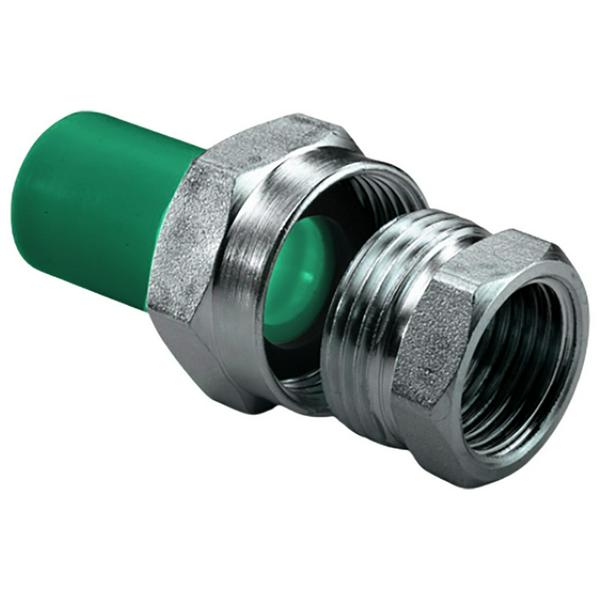 Муфта комбинир. раз. ПП AntiFire D63-2"ВР Green 034078