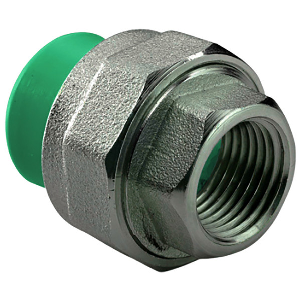 Муфта комбинир. раз. растр. ПП AntiFire D32-3/4"ВР Green