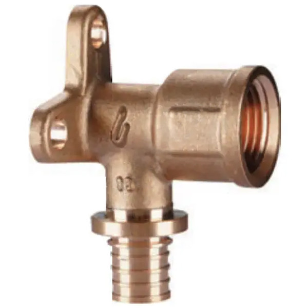 Водорозетка аксиальная для труб из сшитого полиэтилена Usystems под планку M 20-Rp1/2"ВР L-43мм