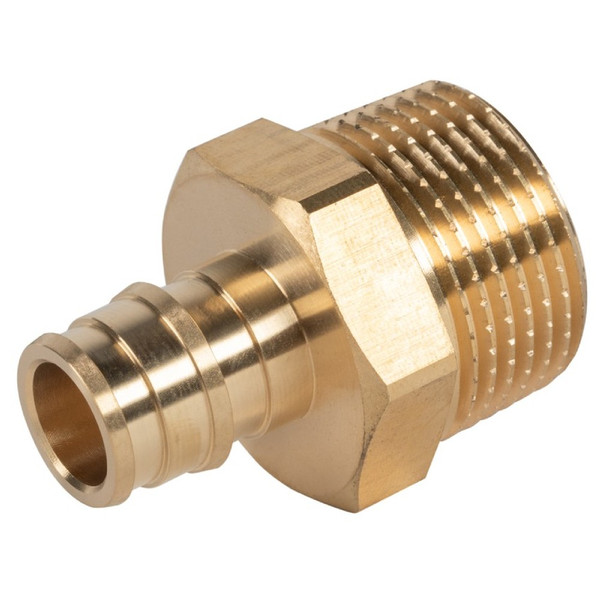 Муфта Royal Thermo ritable радиальная переходная, латунь НР 25х3/4