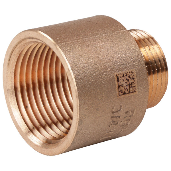 Переходник бронзовый РЕХАУ AURLINE круглый R3/4" x Rp1", RX+