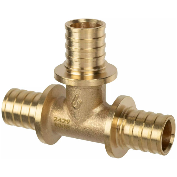 Тройник аксиальный для труб из сшитого полиэтилена Usystems 25-25-25