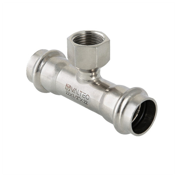 Тройник из нержавеющей стали НР 35х1 1/4 с наружной резьбой Valtec, (VTi.933)