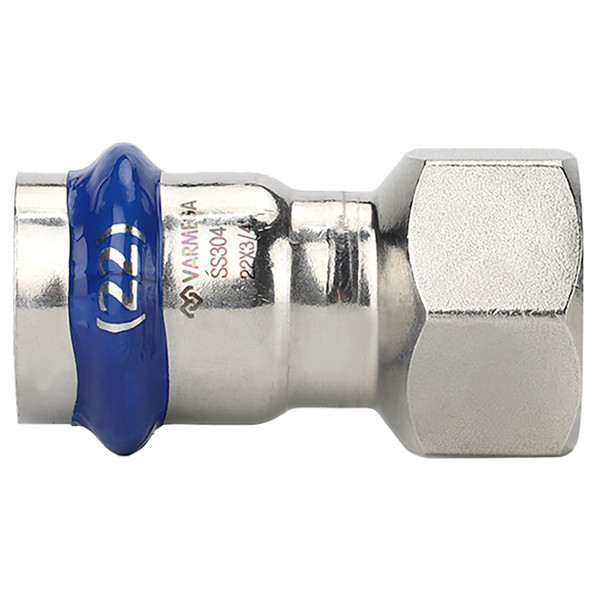 Муфта-пресс для нержавеющих труб VARMEGA Inox Press ВР 35x3/4" (5) VM705003505