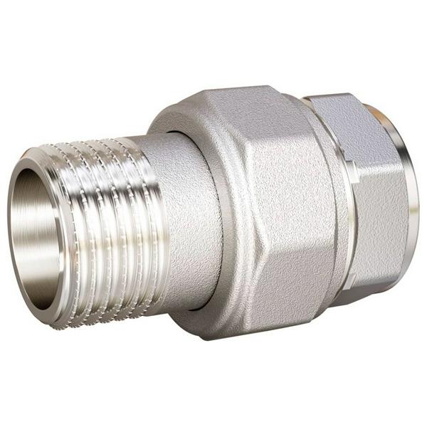 Соединение разъемное прямое LD DN15 вн-нр, латунь