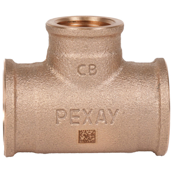 Тройник бронзовый РЕХАУ AURLINE редукционный Rp3/4" x Rp1/2" x Rp3/4", RX+