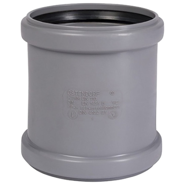 Муфта Ostendorf 40 мм ремонтная (надвижная) HTU Внутр.кан. PPS серый