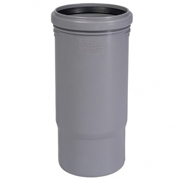 Патрубок Ostendorf 40 мм компенсационный HTL Внутр.кан. PPS серый